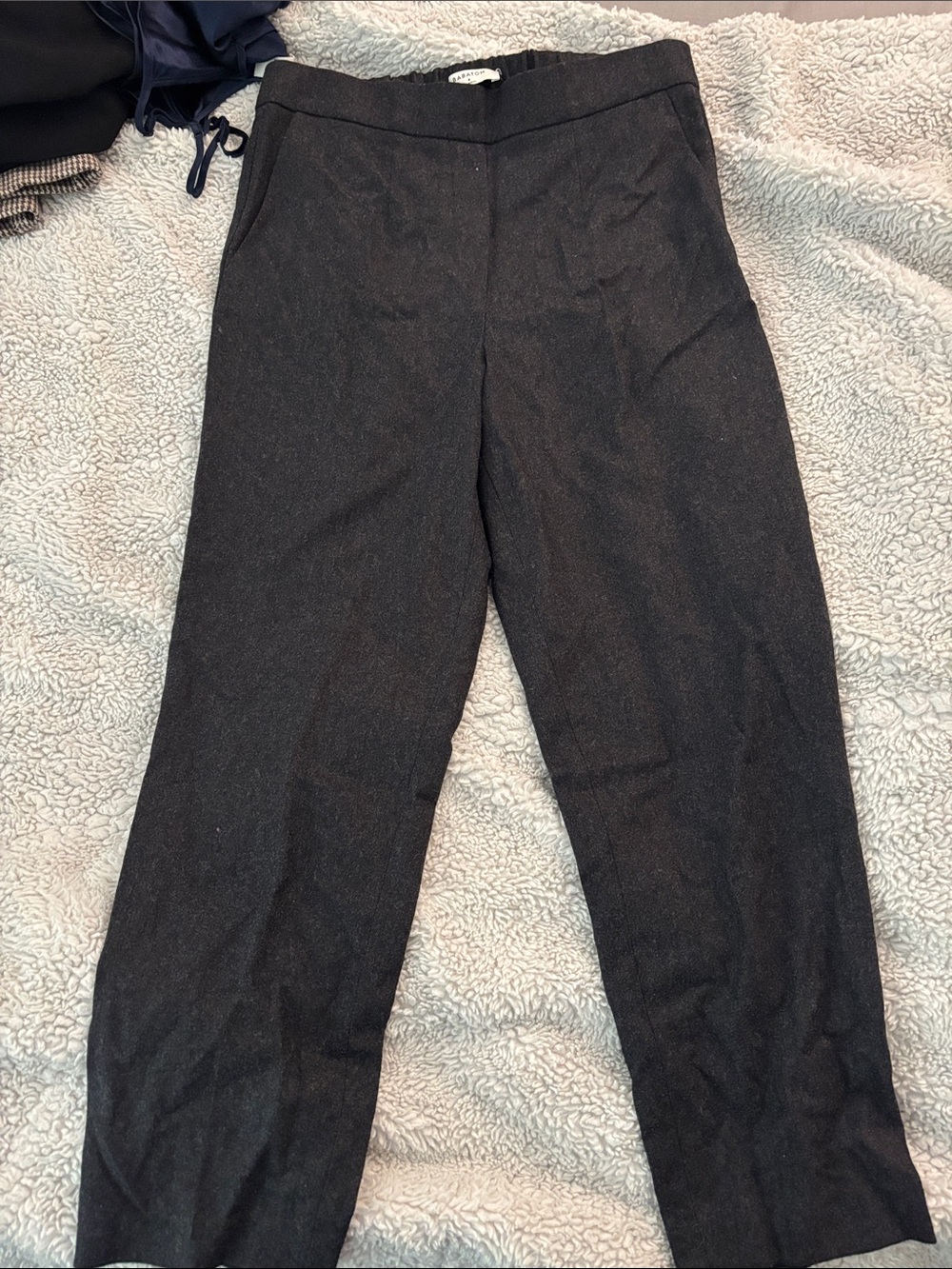 Aritzia Black Wide Leg Pants